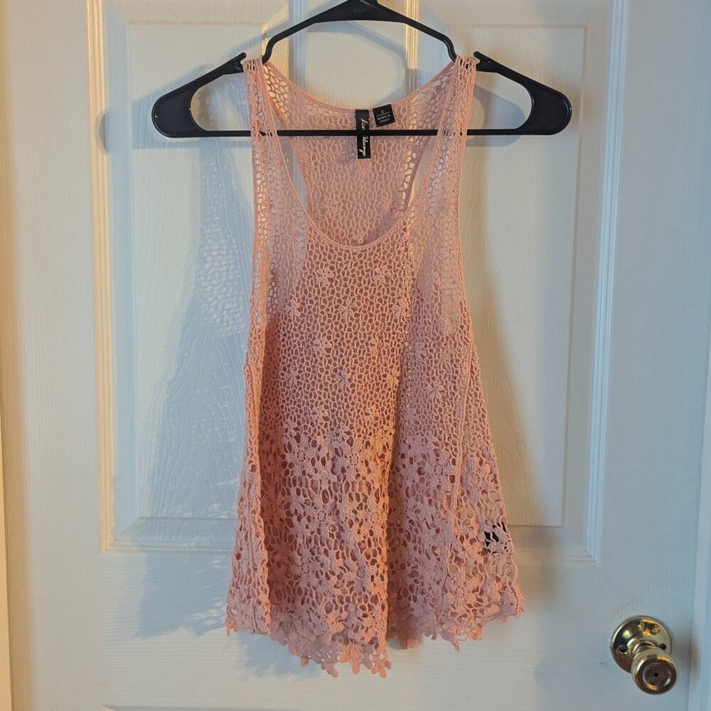 Love always knit tank top - S